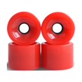 thumbnail image 2 of 4 Pcs Accessoires de Roues de Skate Professionnels Composants de Planche à Roulettes en Ligne Couleur Unie Accessoire Rouleaux en Ligne Remplacement Rouge, 2 of 7