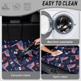 thumbnail image 5 of XYZCANDO USA Flags Printed Trunk Mat 29" x 39", Waterproof Durable Trunk Carpet, Easy Install Non-Slip Cargo Liner for SUVs, Sedans and Trucks, 5 of 7