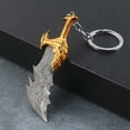 thumbnail image 5 of Llavero God of War Ragnarok Kratos Leviatán Hacha Espadas del Caos Llavero Arma Colgante Llavero Regalo, 5 of 5
