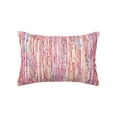 thumbnail image 1 of Loloi 1'1" x 1'9" Oreiller en Duvet de Coton en Rouge, 1 of 2
