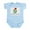 Sky Blue, variant on CafePress - I Love Brussels Sprouts Infant Bodysuit - Baby Light Bodysuit, Size Newborn - 24 Months