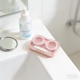 thumbnail image 4 of 10Pcs Contact Lens Case! SSZMDLB Contact Lens Case, Portable Travel Lens Storage Box, Compact Holder for Daily Use, Leak Proof Contact Lens Container, Small Lens Case for Purse, 4 of 6