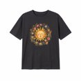 thumbnail image 4 of Women's T Shirts Stylish Print Short Sleeve Crew Neck Tee Everyday Wear Womens Tees L, 4 of 5