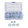 thumbnail image 4 of 40 Pcs 5 Size Stainless STEEL Double Fuel Hose Pipe Clamps, 4 of 8