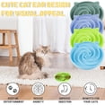 thumbnail image 3 of Food Grade Silicone Slow Feeder Pet Bowl Anti Slip Suction Licking Plate Anti Tip Dish for Dog Cat, 3 of 10