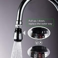 thumbnail image 4 of Tap Aerator 360° Rotation Swivel , Water Saving Faucet Filter Kitchen Connector, 4 of 10