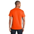 thumbnail image 3 of Gildan Hi-Vis Ultra Cotton Pocket T-Shirt, Short Sleeve Safety Orange Workwear for Men, 12 Pack, S, 3 of 5
