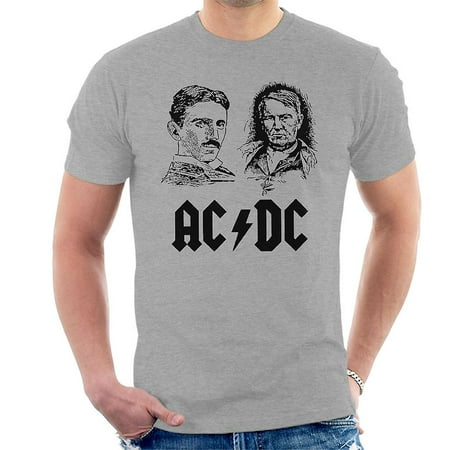 ACDC Thomas Edison Tesla Men's T-Shirt | Walmart Canada