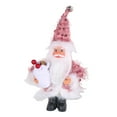 thumbnail image 2 of Decoración Colgante para árbol de Navidad, Adorno Navideño, Novedad, Estatuilla de Papá Noel, Colgantes, Accesorio para Festival de año Nuevo Sombrero de lentejuelas rosa, 2 of 8