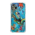 thumbnail image 1 of Turtle in Space Case for iPhone 13 Mini,Aesthetic Art Design Pattern Soft Full TPU Bumper Cover, 1 of 5