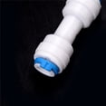 thumbnail image 3 of SENRISE 1/3/5 Pcs Polyoxymethylene 3/8" Water Filter Fitting Straight Connector Quick Connect Water Tube Fitting Easy to Install 3 Sizes White, 3 of 5