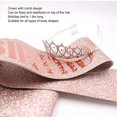 thumbnail image 3 of Tiara De Diamantes De Imitación Con Banda De Reina De Cumpleaños, Material Ecológico, Banda De Tiara De Cumpleaños Encantadora, Combinación Perfecta Para Niñas Para Fiesta De, 3 of 7
