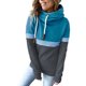 thumbnail image 3 of Sudaderas de manga larga, sudaderas con capucha para mujer, sudaderas con capucha de color puro para mujer, sudaderas con capucha de cuello alto para mujer, calidad superior, 3 of 6