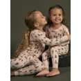 thumbnail image 4 of Modern Moments by Gerber Neutral Super Soft Hacci One-Piece Christmas Pajamas, 0/3 Months - 5T, 4 of 11