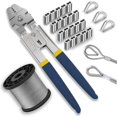 thumbnail image 1 of Herramienta para prensar cables YingYa BIS con acero inoxidable de 30 m, 1 of 9