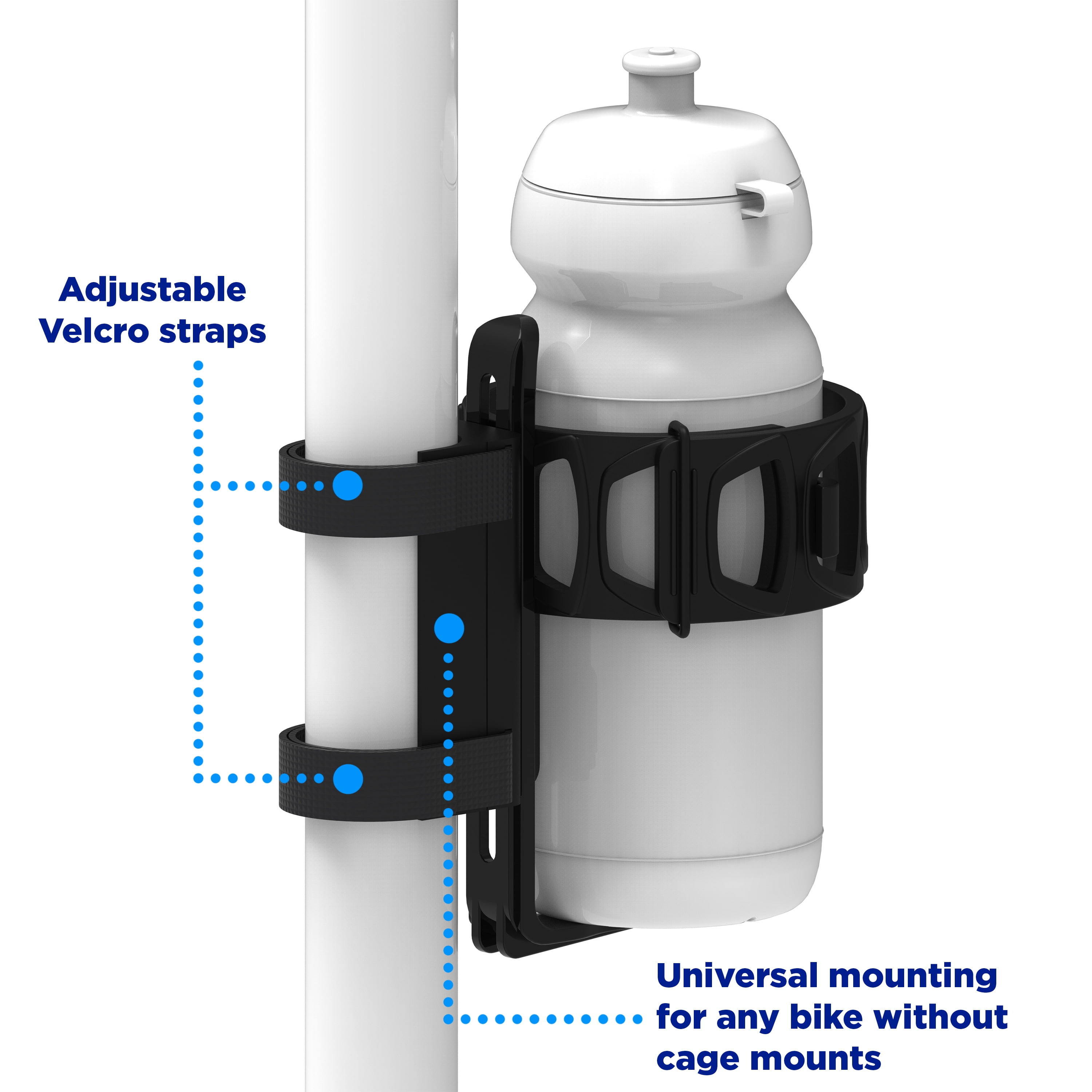 Zefal Pulse Expandable Water Bottle Bike Cage (Universal Mounting)