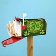 thumbnail image 6 of Happy St Patricks Day Mailbox Covers, Clovers Shamrocks Magnetic Post Box Cover Wraps Plus Size 25.5x21 in for Garden Yard Decor, 6 of 6