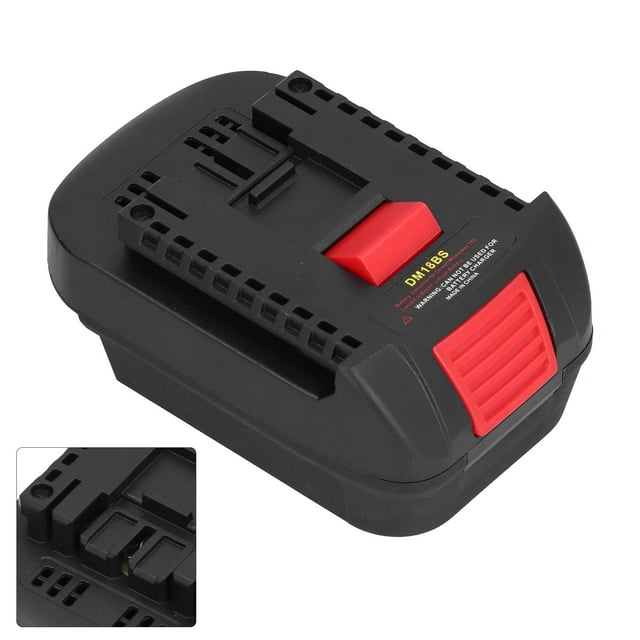 Conector de Alimentación de Muelle ANGGREK Kit de Conversión Adaptador de Batería DM18BS