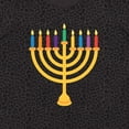 thumbnail image 4 of Inktastic Hanukkah Menorah Candles Women's Plus Size T-Shirt, 4 of 5