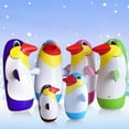 thumbnail image 5 of Blow Up Penguin Wear-resistant PVC Cartoon Shape Kids Swing Penguin Blow Up Toy 3D Punch Bag Holiday Gift, 5 of 7