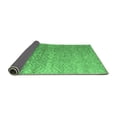 thumbnail image 2 of Ahgly Company Indoor Round Abstract Emerald Green Modern Area Rugs, 5' Round, 2 of 4