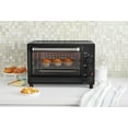 Mainstays XL Toaster Oven, 32L/ 6Slice Family Size, Black, 1500W