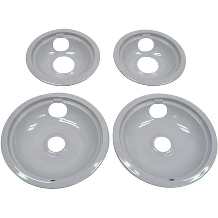 

Genuine Whirlpool W10291024 Burner Drip Bowl Set
