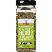 McCormick Garlic, Herb and Black Pepper and Sea Salt All Purpose Seasoning, 13.25 oz Mixed Spices & Seasonings