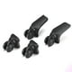 thumbnail image 2 of 4 ruedas de equipaje de repuesto, ruedas de carro resistentes al desgaste, ruedas de maleta con rotación de 360 grados, ruedas giratorias para Estuche Hugo Rueda de equipaje, 2 of 6