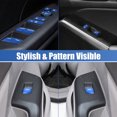 thumbnail image 3 of Unique Bargains 12PCS for Honda Civic 11th 2022 Sedan Hatchback Window Control Button Cover Trim Door Armrest Glass Switch Panel Trims, 3 of 7