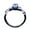 C, variant on Weloille Ladies Fashion Zircon Rings Rings Couple Rings