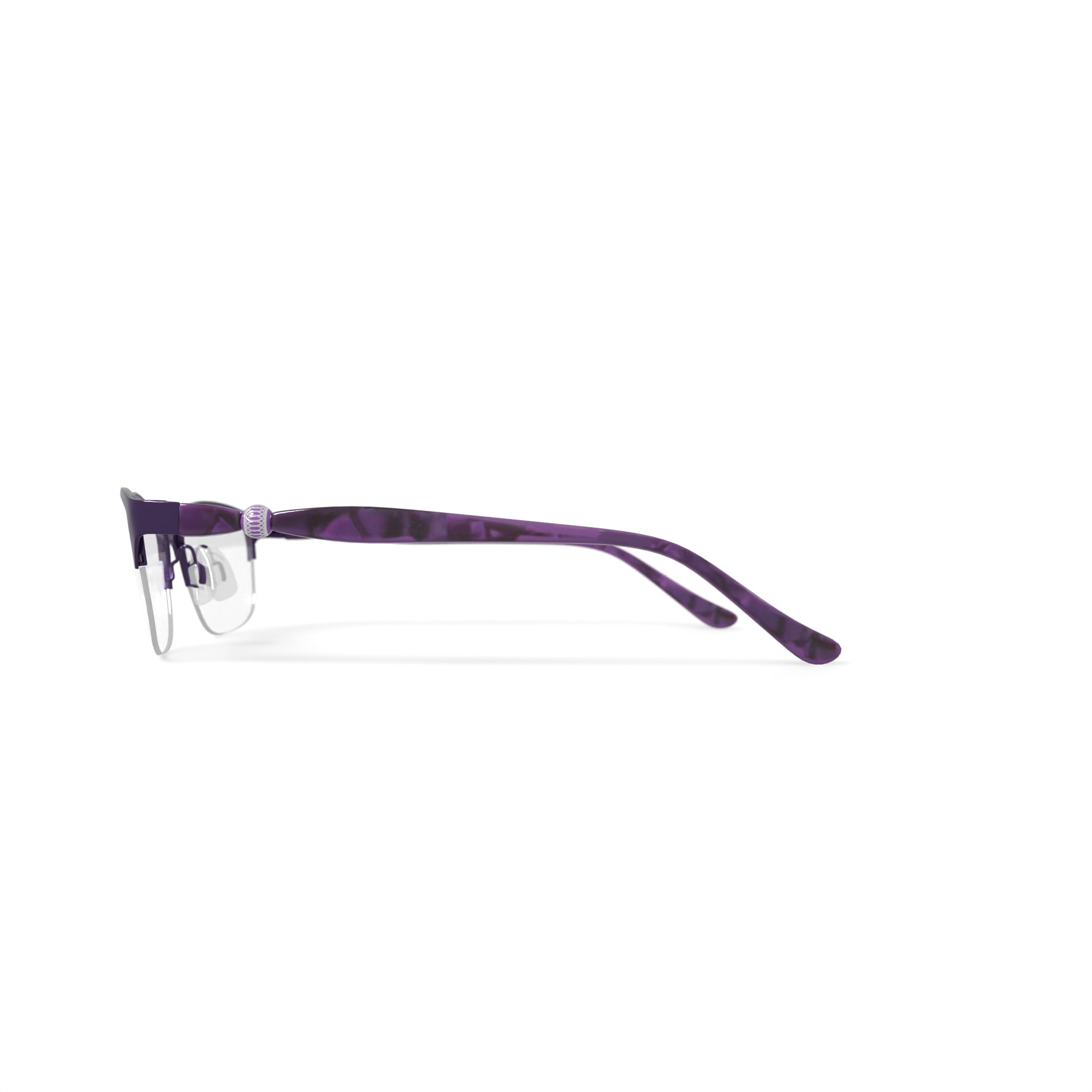 Purple clip on sunglasses hotsell