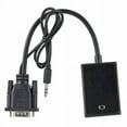 thumbnail image 4 of RIWPKFH Full HD 1080P VGA to HDMI-compatible Converter Adapter Cable With Audio Output VGA HD Adapter for PC laptop to HDTV Projector, 4 of 6