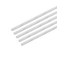 thumbnail image 1 of Unique Bargains 304 Stainless Steel Round Rods 5mm x 400mm for DIY Craft, 5 Pack, 1 of 6