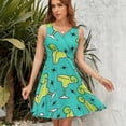 thumbnail image 7 of Margarita Time Sundress Sleeveless Dress Summer Women Clothes Dress for Women Dresses, 7 of 7
