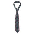thumbnail image 1 of Balery Happy Kitten Faces Corbata Clásica de Seda para Hombre, Corbata Tejida Jacquard, Corbatas Formales para Negocios y Bodas, 1 of 7