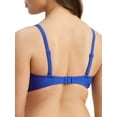 thumbnail image 2 of Women's Pour Moi 13208R Free Spirit Underwire Twist Front Recycle Swim Top (Ultramarine 32DD), 2 of 4