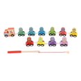 thumbnail image 1 of Kids Fishing Blocks Educational Toy Improve Coordination Different Numbers Fish Train Set, 1 of 5