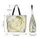 thumbnail image 5 of Disketp White Rose Bolsa Tote Estampada para Mujer, Bolso de Hombro y de Mano para Compras y Viajes, 5 of 8