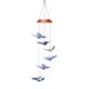 thumbnail image 1 of Encantadora Lámpara De Campana De Viento Led Que Cambia De Color, Lámpara De Campana De Viento En Espiral Con Energía Solar Para Balcón De Valla Minnieouse HA025690-01, 1 of 5