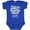 Royal Blue, variant on Inktastic Future Mountain Biker Boys or Girls Baby Bodysuit