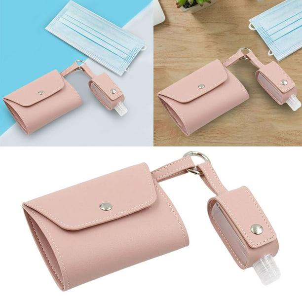 Carpeta de almacenamiento de portátil con botella Accesorios de guardián a prueba de polvo Organizador de Conveniente bolsa de Rosa Soledad Carpeta de almacenamiento
