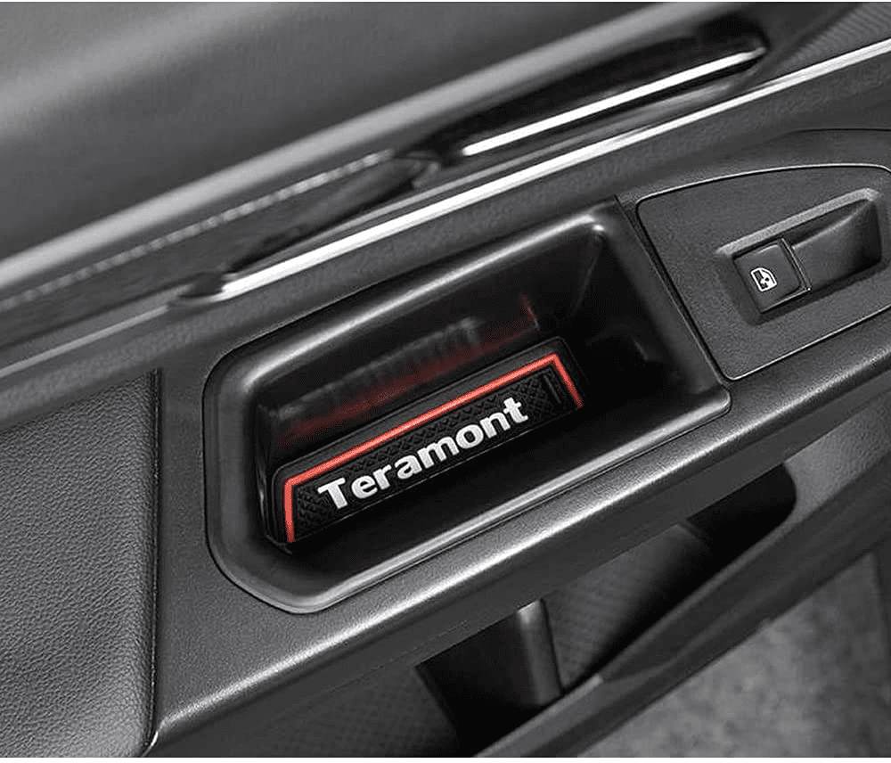 AOMSAZTO Center Console Organizer Tray Compatible with 2018 2019 2020 2021 Volkswagen Atlas Front Door Armrest Storage Box Automotive Accessories 