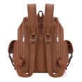 thumbnail image 4 of Wrangler Backpack Purse for Women Men Floral Tooled Designer Travel Bags, Brown, 4 of 8