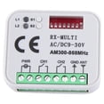 thumbnail image 1 of Universal RX Multi Frequency 300-868MHz Receiver 2CH 12V 24V, 1 of 5