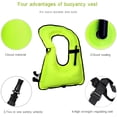 thumbnail image 2 of Inflatable Snorkel Diving Swimming Scuba Vest Jacket Life Jacket Vest  for Snorkeling Surfing Boating Swimming for Adult Youth Kids, 2 of 19