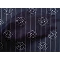 thumbnail image 4 of oneOone Cotton Cambric Fabric Dot & Stripe Block Print Fabric By The Yard 56 Inch Wide, 4 of 4
