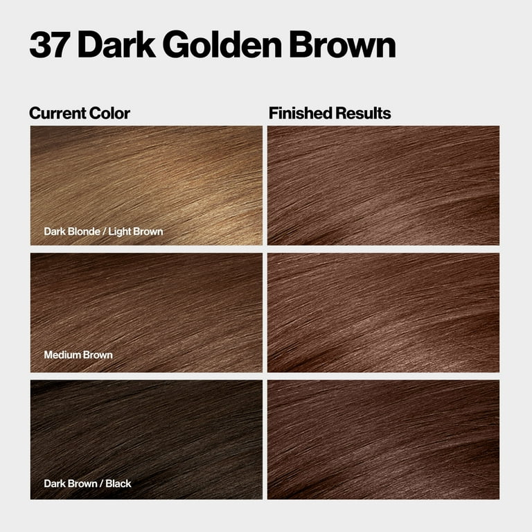 light golden brown hair color on dark brown hair