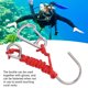 thumbnail image 4 of Lanzamiento rápido del acollador del solo gancho del acero inoxidable del buceo Anggrek Otros, 4 of 8