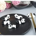 thumbnail image 4 of 6PCS Cute Ceramic Panda Chopsticks Rest Rack Stand Holder for Chopsticks, Ceramic Ware Chopsticks Stand Rest, 4 of 5